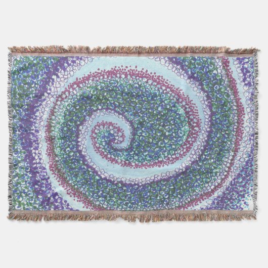 "SPIRALE MUSCHEL" DECKE (Vorderseite)