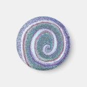 "SPIRALE MUSCHEL" MAGNET (Vorne)