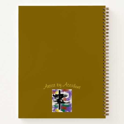 Spirale Notizblock (Rückseite)