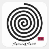 Spirale of Spirit Sticker (Vorderseite)