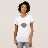 Spirale optische Illusion T-Shirt (Vorne ganz)