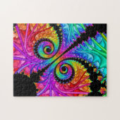 Spirale paart Fraktal-Kunst-Puzzlespiel Puzzle (Horizontal)