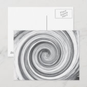 Spirale Postkarte (Vorne/Hinten)