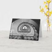 Spirale Up Grußkarte Karte (Gelbe Blume)