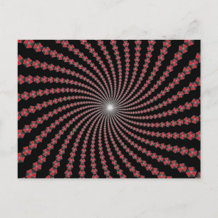 Spirale von Traingles: Bereich Art: Postkarte