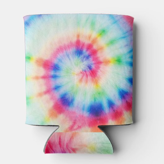 Spirale Wasserfarbe: Bio künstlerische Schmutzkuns Dosenkühler (Rückseite)