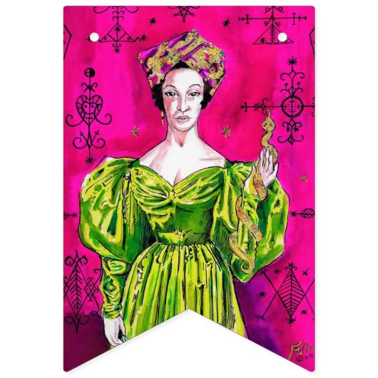 Spirale Wimpelkette (Zweite Fahne)