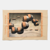 Spirale Windspiele Stillleben Geschirrtuch (Horizontal)