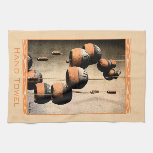 Spirale Windspiele Stillleben Geschirrtuch (Horizontal)