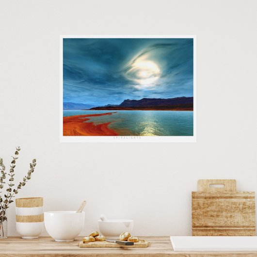 Spiraleen Poster (Küche)