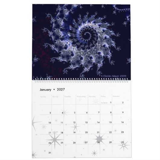 SPIRALEN 2009 KALENDER (Jan 2027)