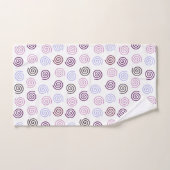 Spiralen Badhandtuch Set (Handtuch)