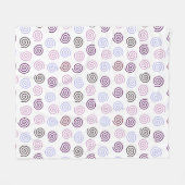 Spiralen Fleecedecke (Vorderseite (Horizontal))