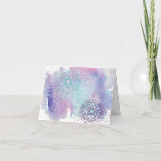 Spiralen Karte (Vorderseite)