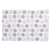 Spiralen Kissenbezug (Rückseite)