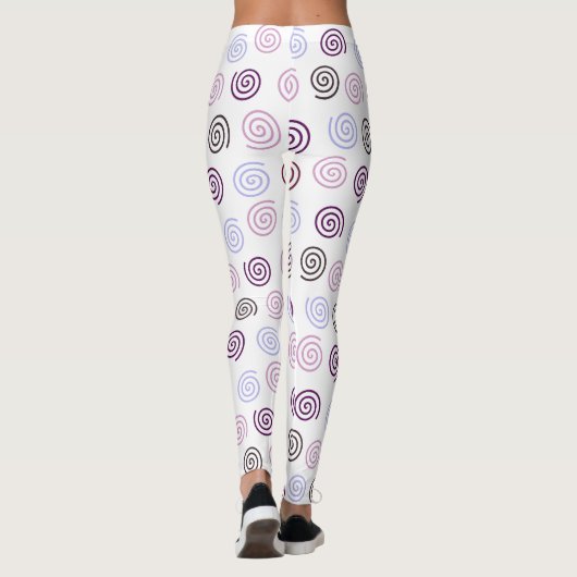 Spiralen Leggings (Rückseite)