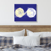 Spiralen Leinwanddruck (Insitu (Schlafzimmer))