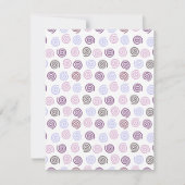 Spiralen Mitteilungskarte (Vorderseite)