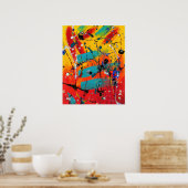 Spiralen Poster (Küche)