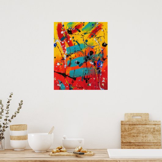 Spiralen Poster (Küche)