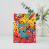 Spiralen Postkarte (Stehend Vorderseite)