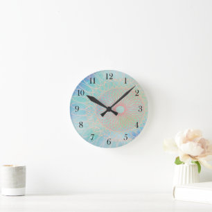 Spiralen Runde Wanduhr