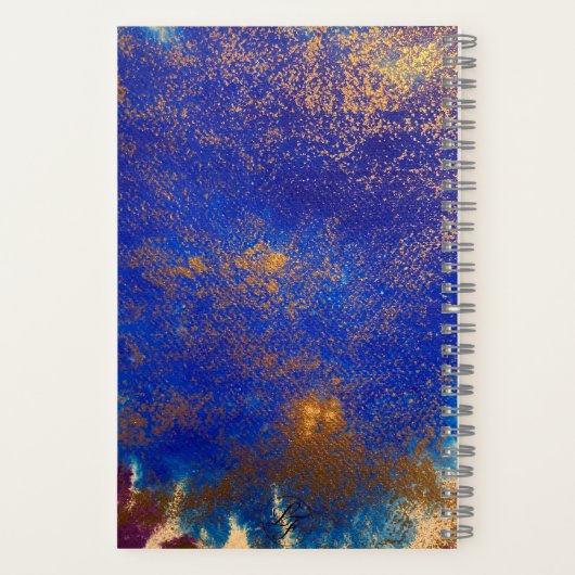 Spirales by Lyla FERRARIS Design Notizblock (Rückseite)