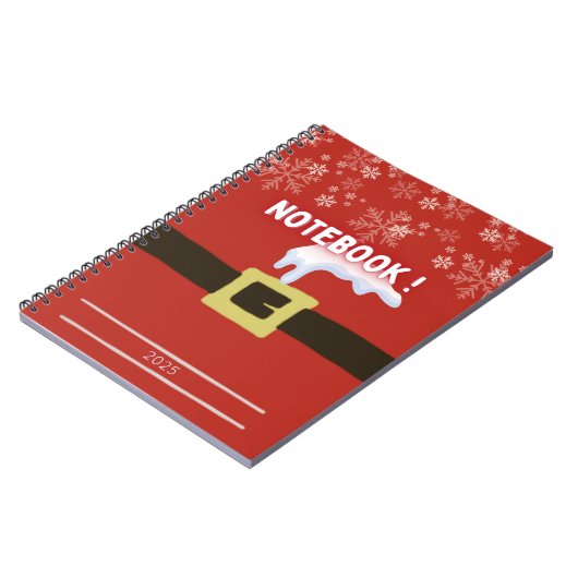 Spirales With Noelmotiv Notizblock (Linke Seite)