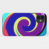 Spiralfarbe Case-Mate iPhone Hülle (Rückseite (Horizontal))