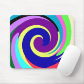 Spiralfarbe Mousepad (Mit Mouse)
