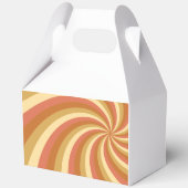 Spiralfarbener Hintergrund Geschenkschachtel (Vorderseite)