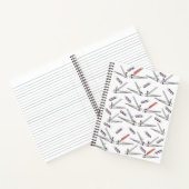 Spiralfaser-Nagelklappen Notizblock (Innenseite)