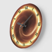 Spiralfeuer Vortex ~ Zeitportal ~Time Machine ~ Große Wanduhr (Winkel)