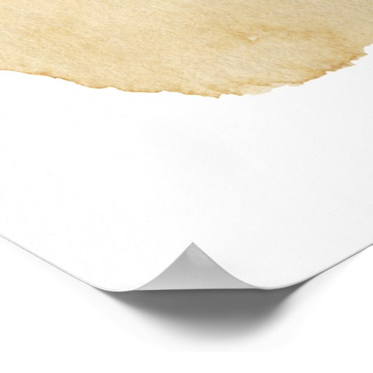 Spiralfisch Art Print Poster (Ecke)