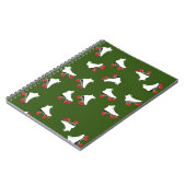 Spiralfolien-Skate Notizblock (Linke Seite)