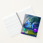 Spiralfolienfisch Notizblock (Innenseite)