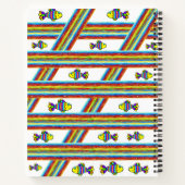 Spiralfolienfisch Notizblock (Rückseite)