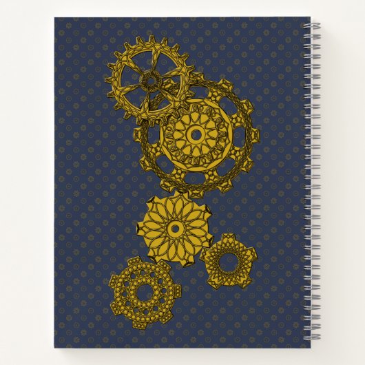SpiralfolienNotebook Notizbuch (Rückseite)