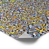 Spiralformen - Versteckter 3D-Druck Poster (Ecke)