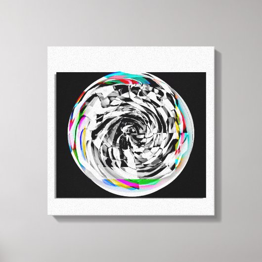 Spiralförmig erneut leinwanddruck (Vorderseite)