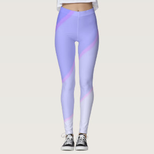 Spiralförmige Pastellfarben Obre Lilac Leggings
