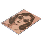 Spiralfotonotizbuch Notizblock (Linke Seite)