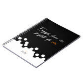 Spiralfotonotizbuch Notizblock (Linke Seite)