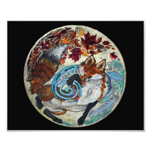 Spiralfox Fotodruck (Vorne)