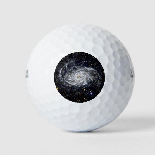 Spiralgalaxie Golfball (Vorderseite)