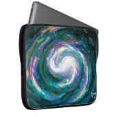 Spiralgalaxie im Weltraum Laptopschutzhülle (Vorne Rechts)