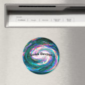 Spiralgalaxie im Weltraum Magnet (In Situ (Geschirrspüler))