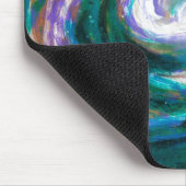 Spiralgalaxie im Weltraum Mousepad (Ecke)