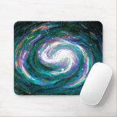 Spiralgalaxie im Weltraum Mousepad (Mit Mouse)