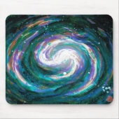 Spiralgalaxie im Weltraum Mousepad (Vorne)